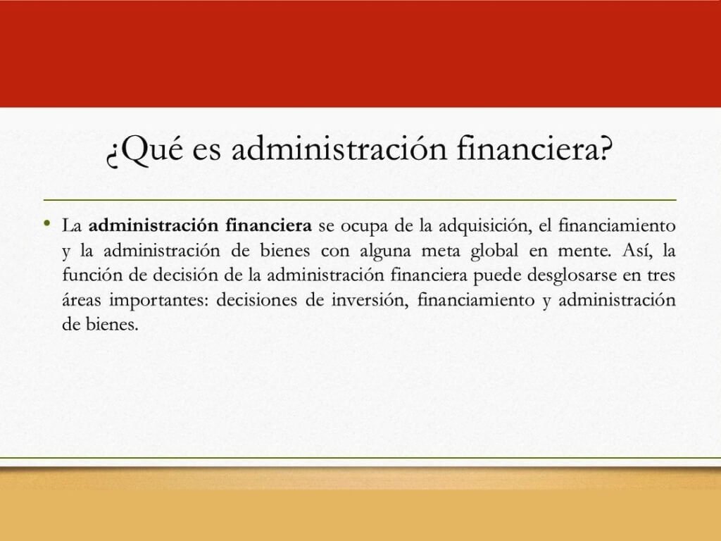 Definiciones De Administración Financiera Integrada (Ley AFI)